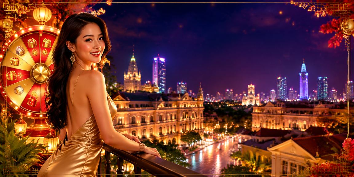 Không khí rực rỡ với màn hình neon tại sự kiện lucky draw ở Hồ Chí Minh – điểm khởi đầu cho trải nghiệm game mới